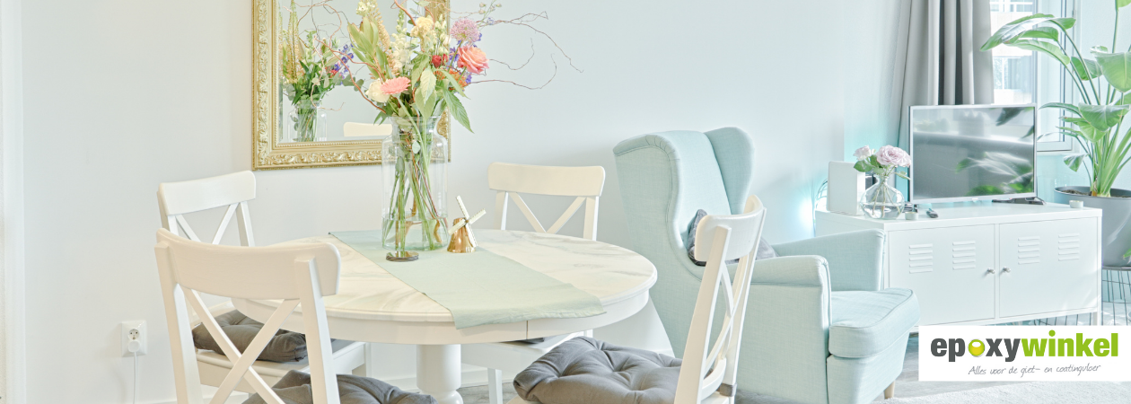 Epoxy tafel rond