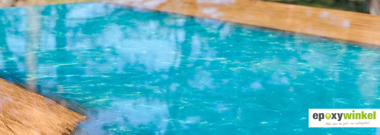 Epoxy salontafel