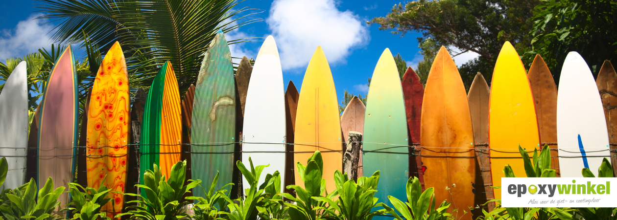 Epoxy surfboard