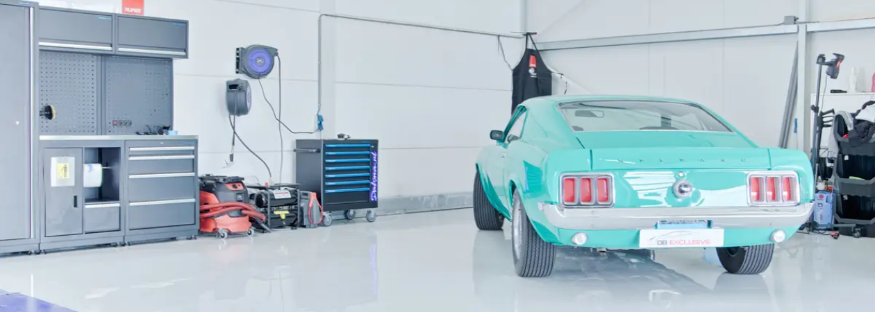 EP Coatingvloer HQ voor een autopoetsbedrijf