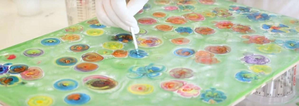 epoxy giethars kunst