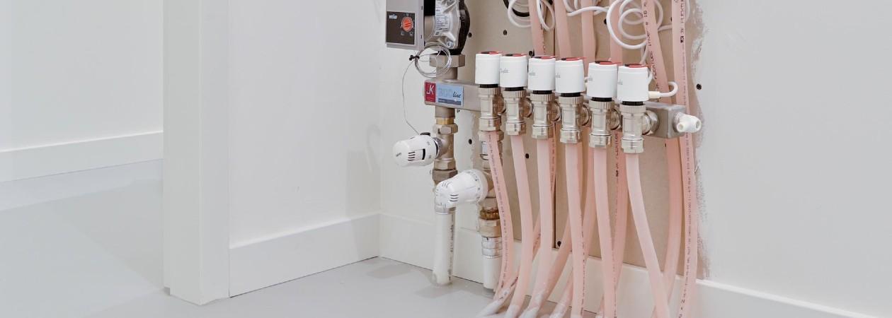 gietvloer met vloerverwarming