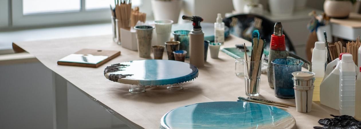 Decoraties gieten met epoxy
