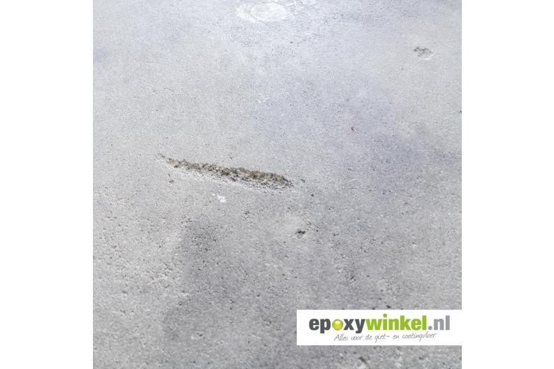 Beschadiging aan de ondervloer