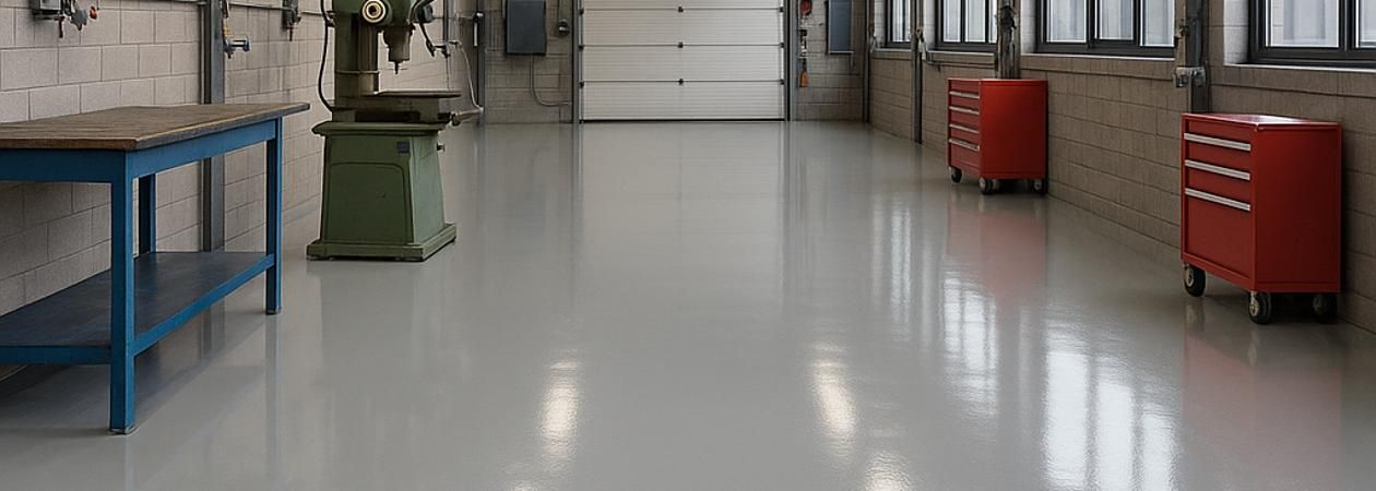 vloercoating werkplaats