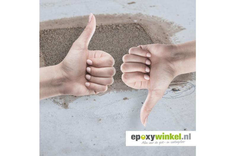 ondergrond met duimpjes