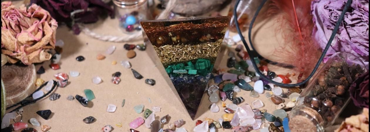 Zelf een orgonite maken