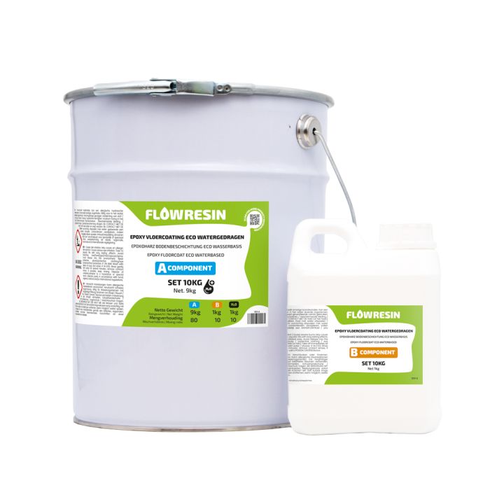 FLOW RESIN Epoxy Vloercoating ECO Watergedragen main product photo