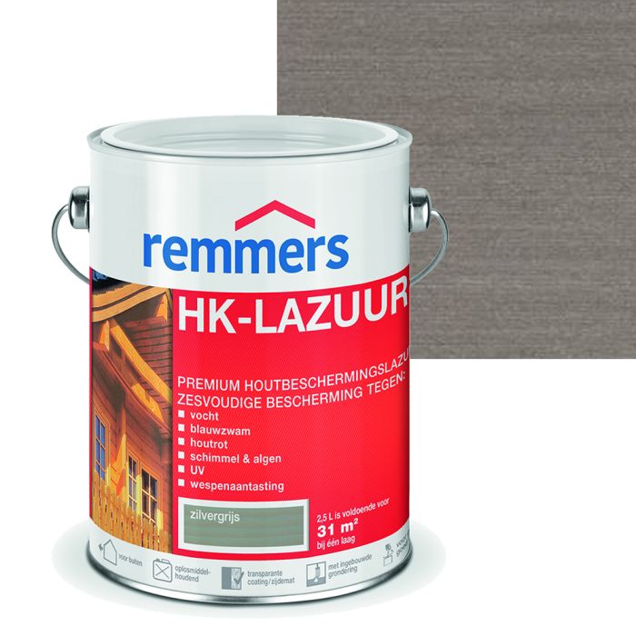 Remmers HK-Lazuur Grey-protect Grafietgrijs main product photo