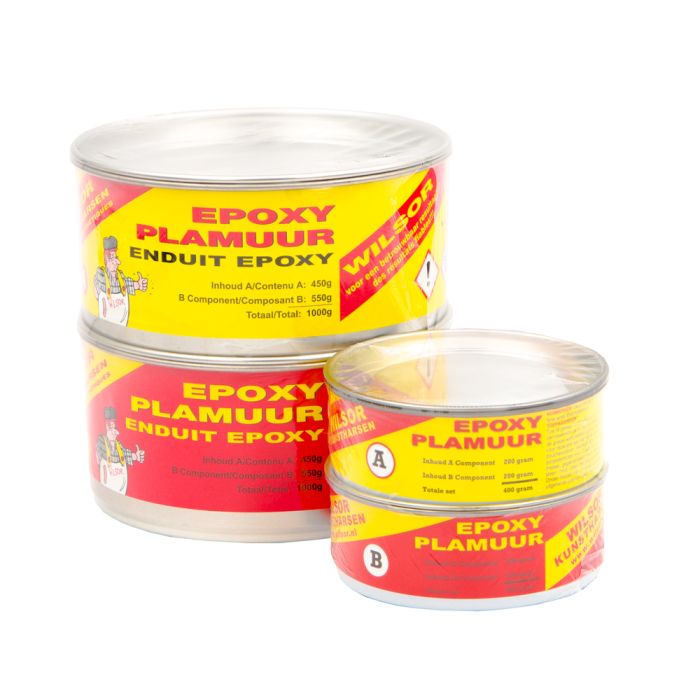 Wilsor Epoxy fijnplamuur wit main product photo