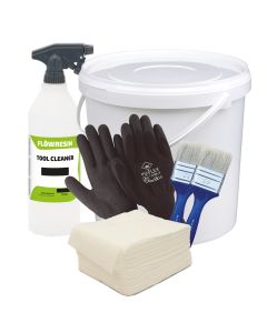 schoonmaakset gereedschap 