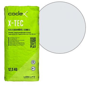 codex X-Tec zilvergrijs 12,5 kg