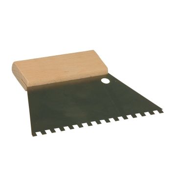 Super Prof lijmkam getand houten greep-4x4x4 mm