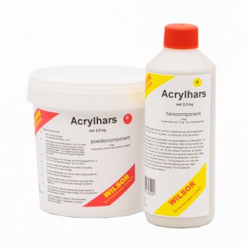 Wilsor Acrylhars met harder epoxywinkel