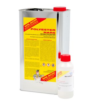 Wilsor Polyesterhars 5 Liter epoxywinkel.nl