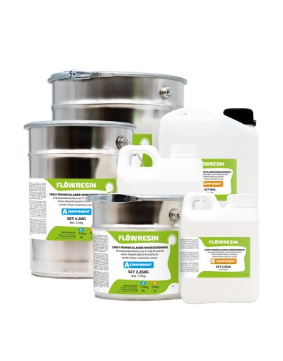 FLOW RESIN Epoxy primer Gladde ondergronden
