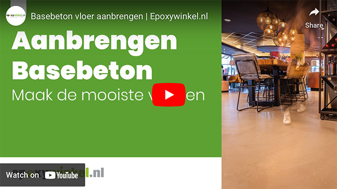 Aanbrengen Basebeton