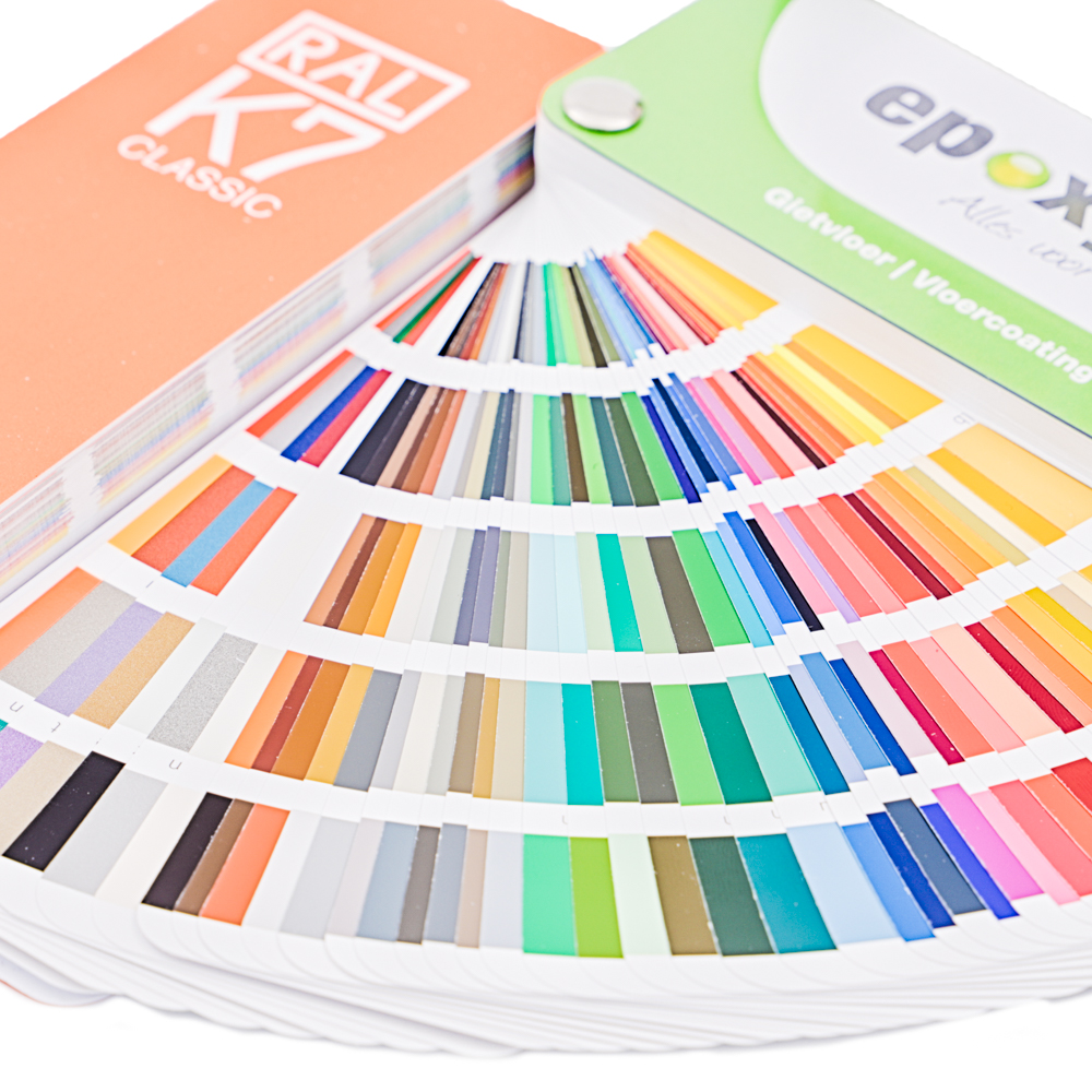 Epoxywinkel RAL waaier
