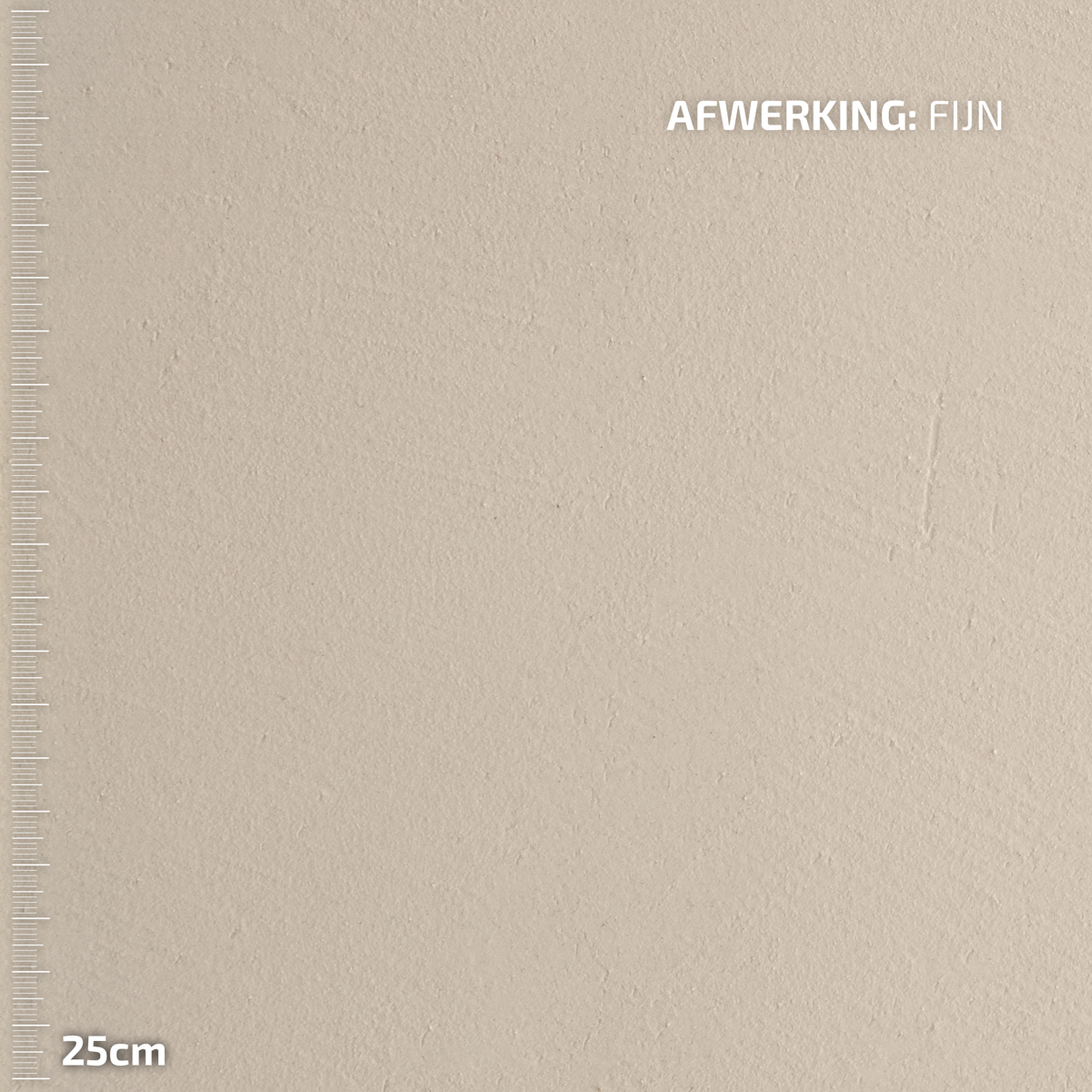 fijne afwerking beton cire foto 25cm