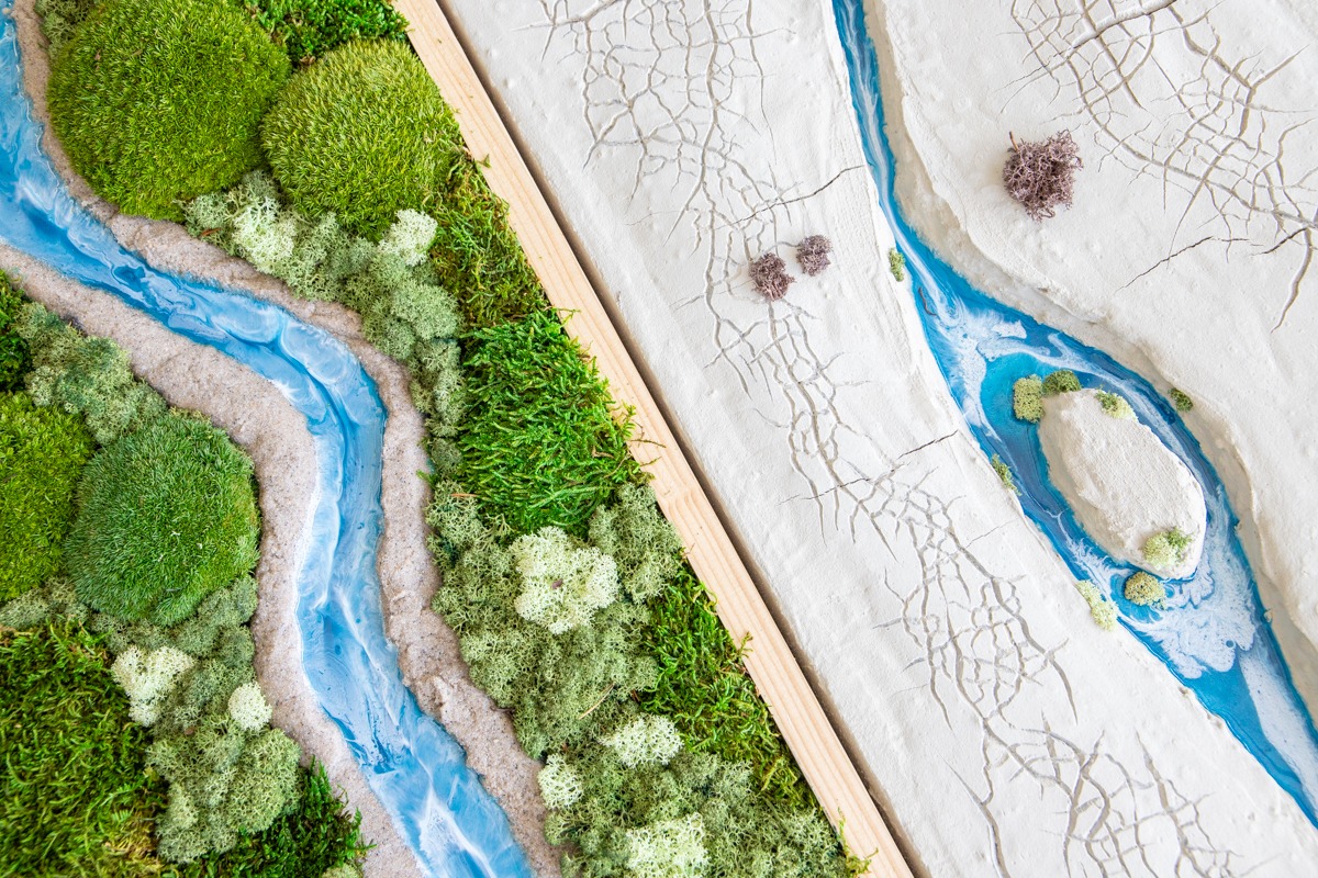 rivier resin art