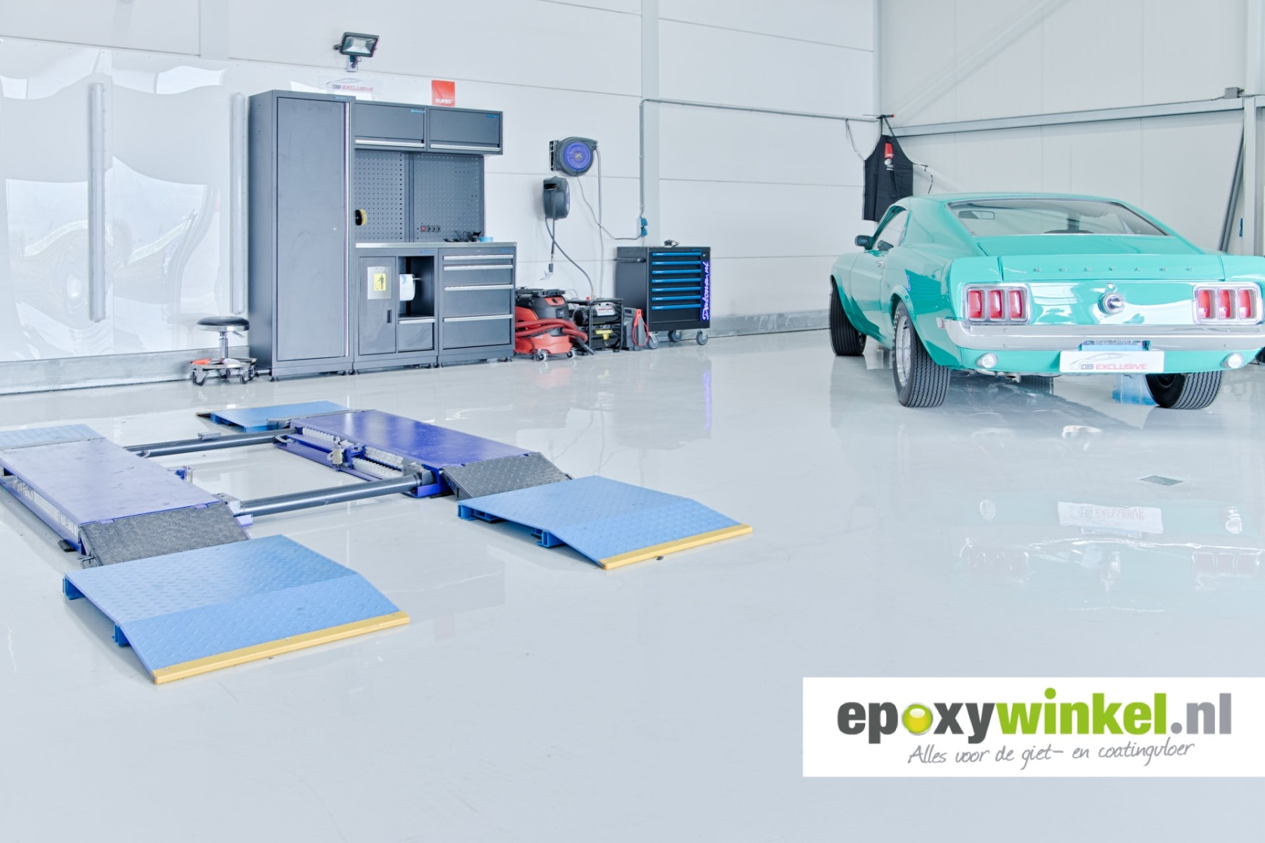 epoxy gietvloer voor de industrie