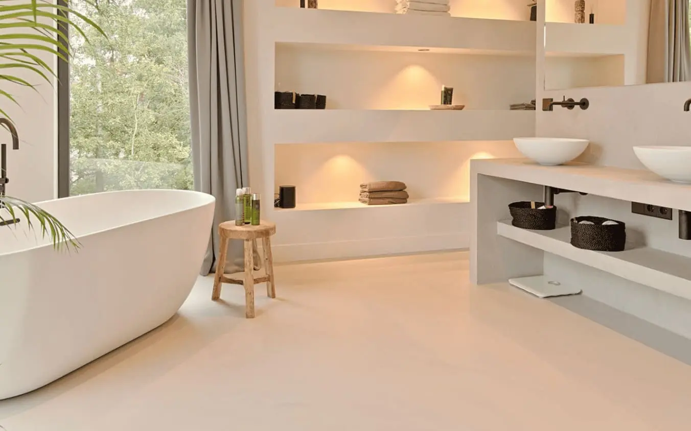 PU gietvloer badkamer