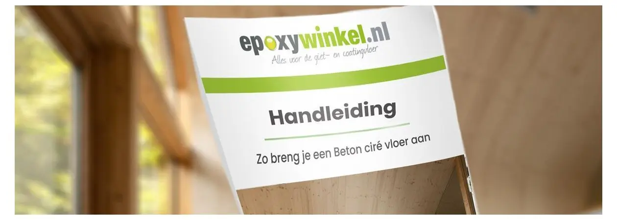 Lavasteen gietvloer handleiding